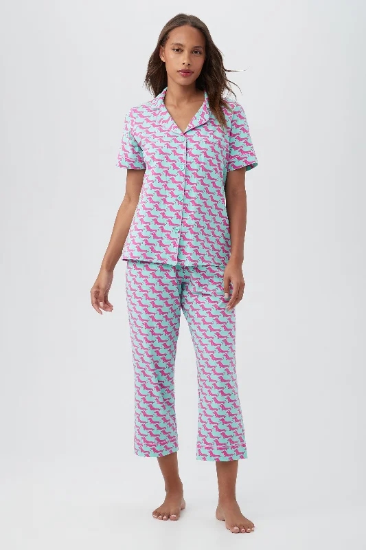 DOG WALK CROPPED PJ SET