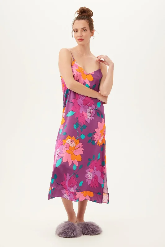 EVENING BLOOM MAXI CHEMISE