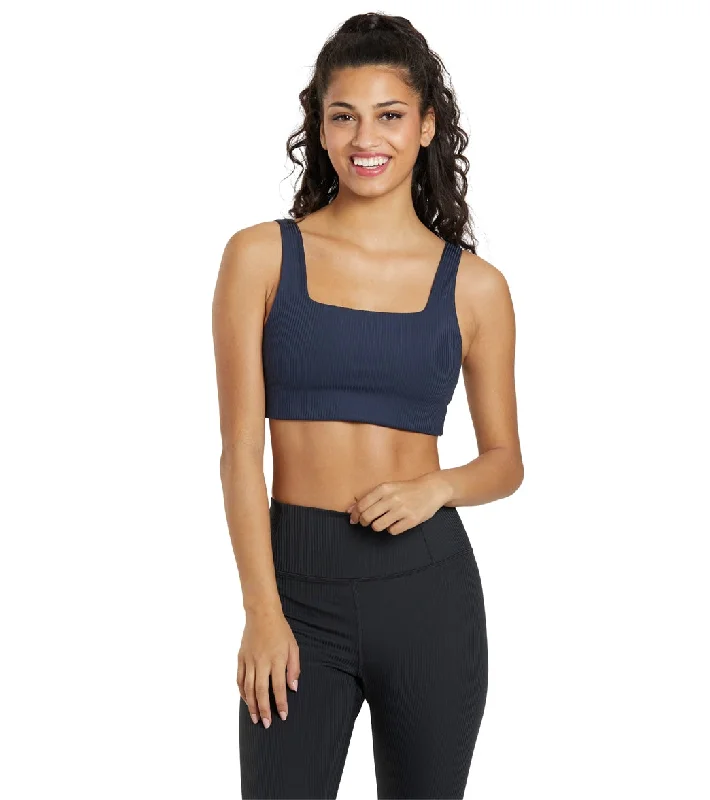 Girlfriend Collective RIB Tommy Bra Midnight