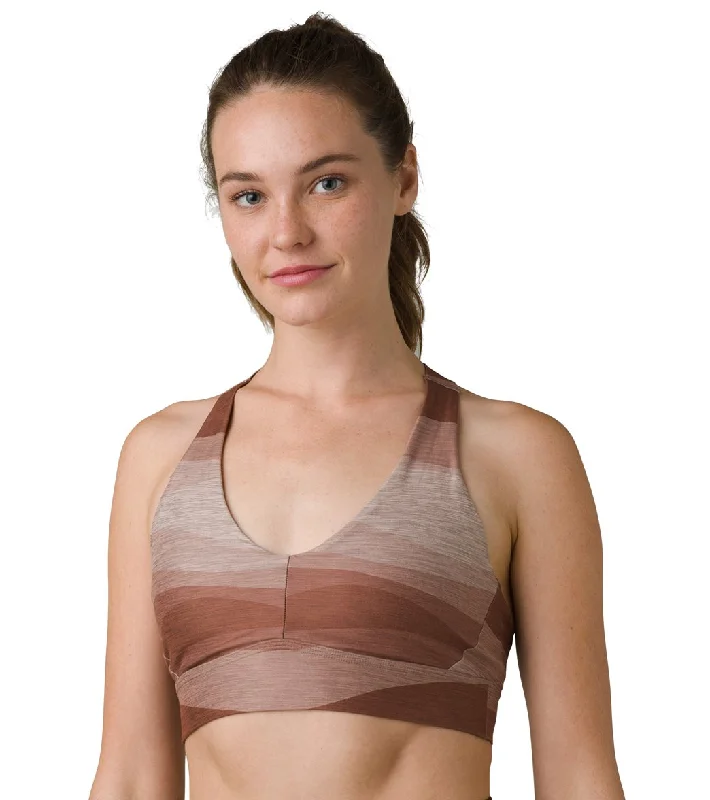 prAna Layna Bra Cloud Blush Dune