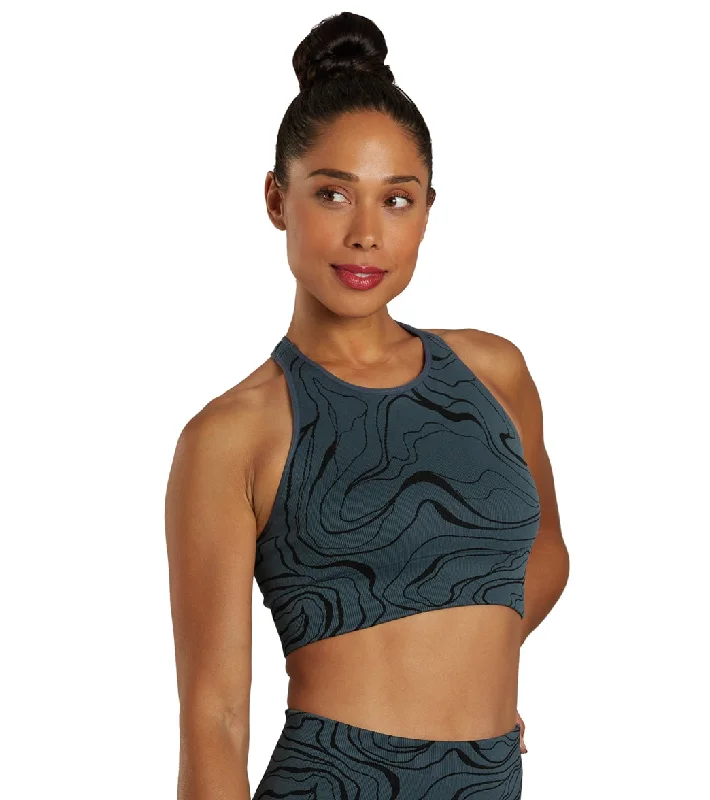 spiritual-gangster-high-neck-jacquard-bra-8214100-deep-sea-blue-swirl