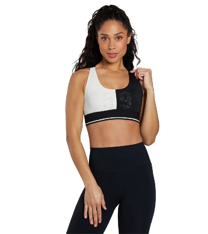 Splits 59 Phoenix Recycled Techflex Bra Vintage White/Black