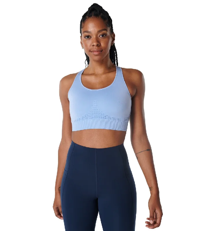 Sweaty Betty Stamina Workout Bra Coast Blue