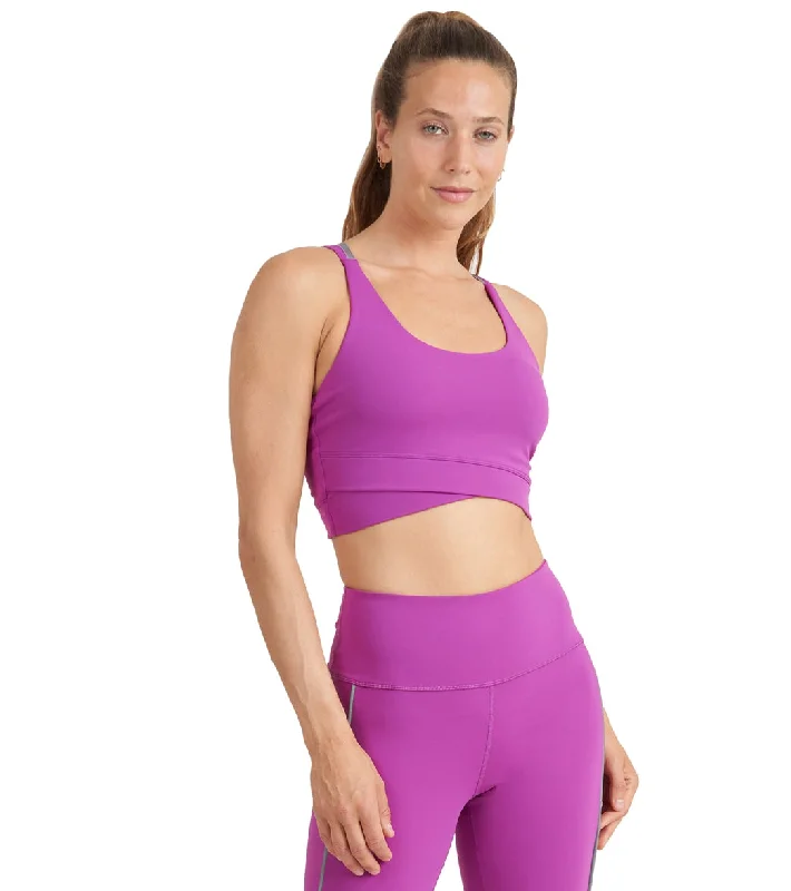 Thrive Societe Reflective Wrap Bra Clover