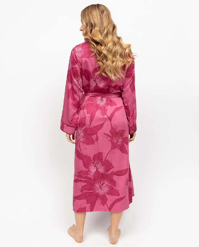 Covent Garden Floral Print Long Dressing Gown