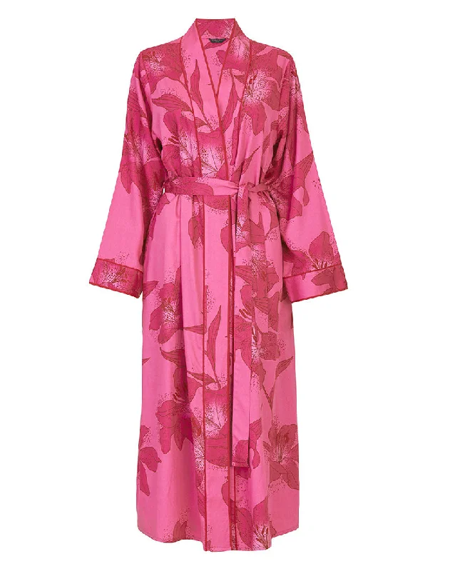 Covent Garden Floral Print Long Dressing Gown