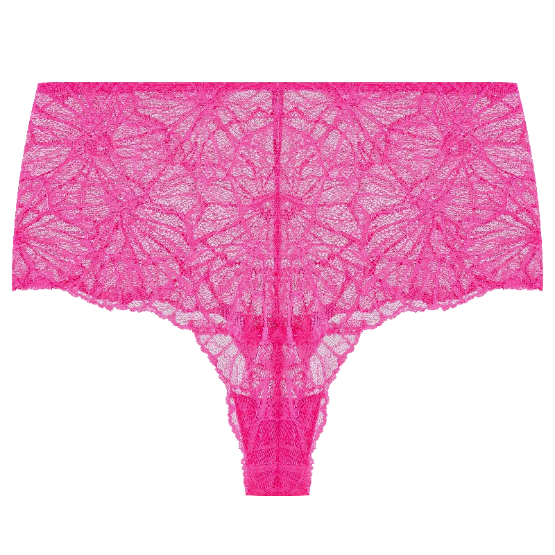 Flora Graphic Lace High Waist Knicker