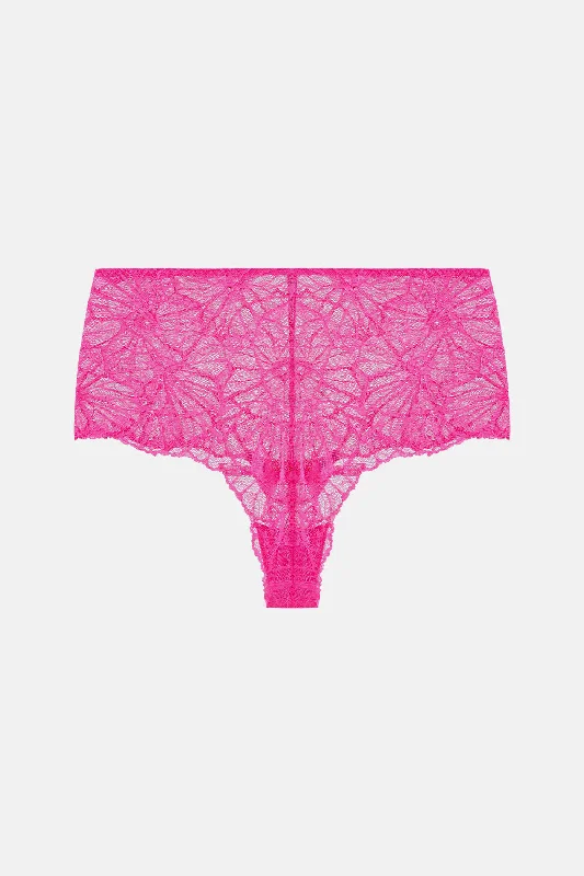 Flora Graphic Lace High Waist Knicker