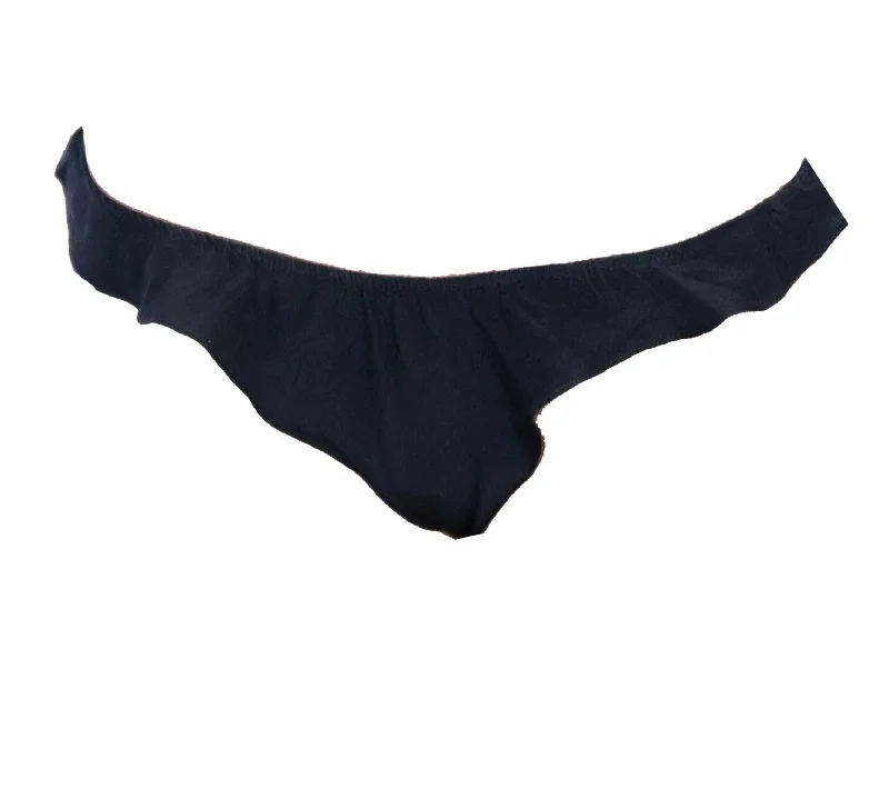 Frou Frou Silk Tanga Panties