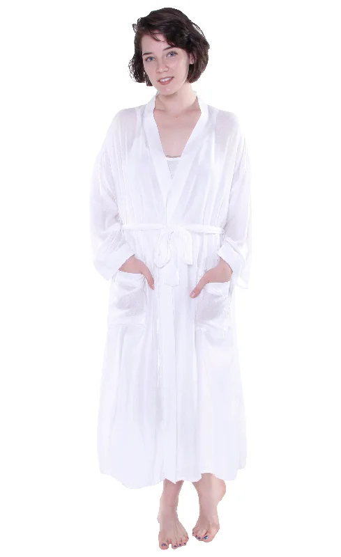 Long Sleeve Rayon Robe