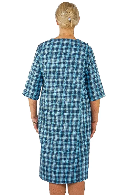 Adaptive Nightgown - Mandy | Turquoise