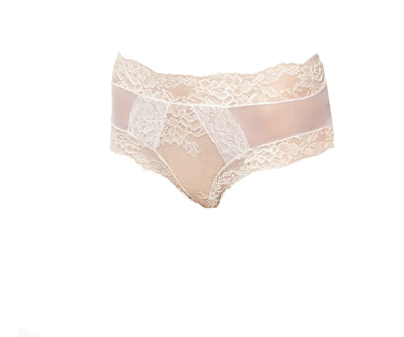 Paris Tulle and Lace Sheer Panties