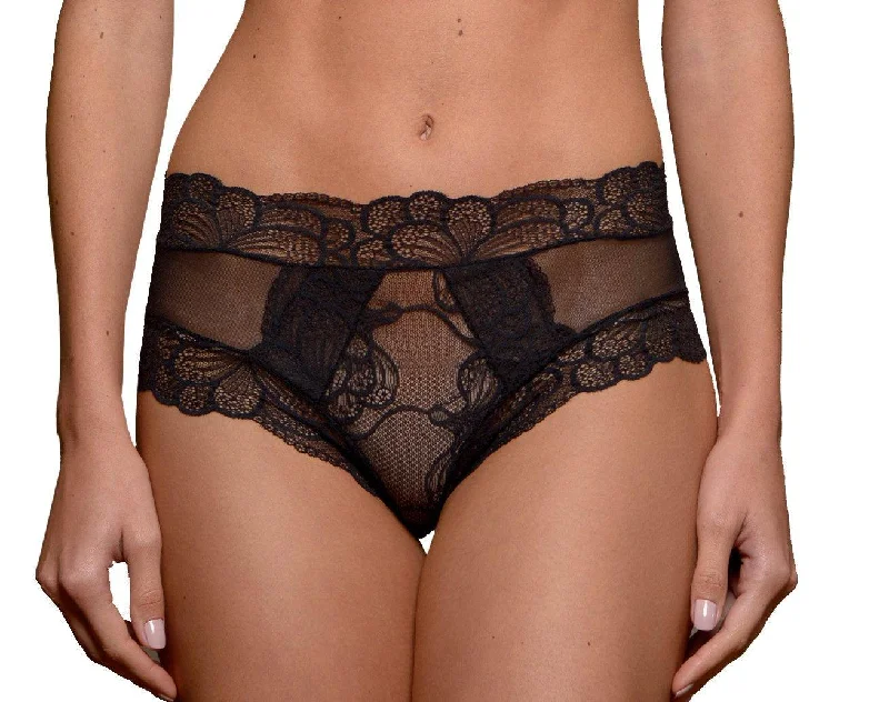 Paris Tulle and Lace Sheer Panties