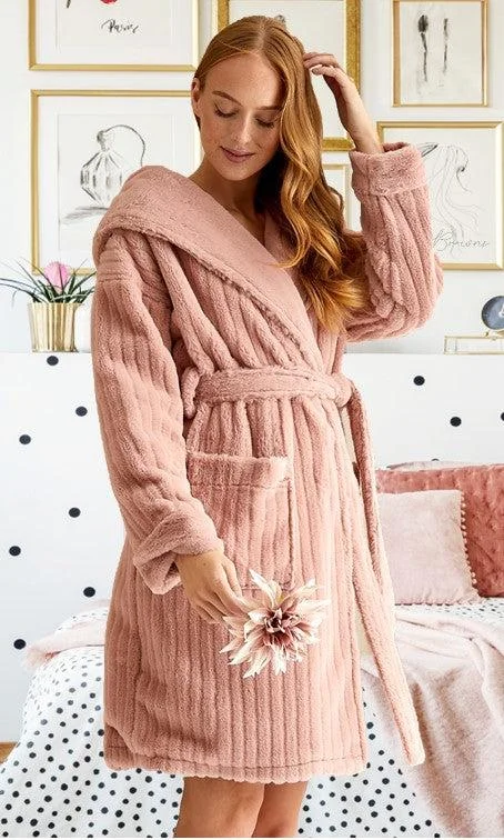 Pretty You London Blush Pink Cloud Robe