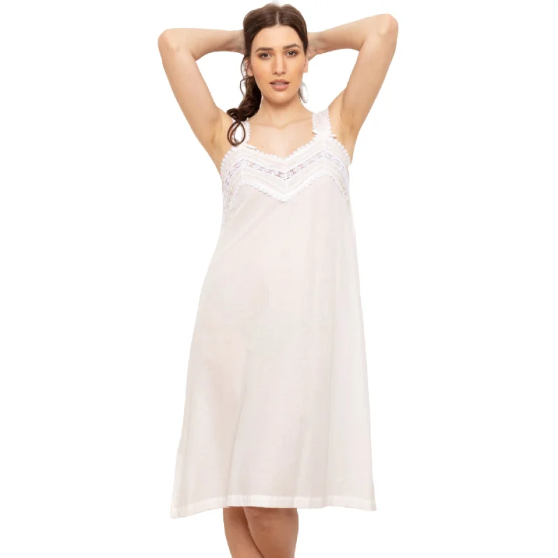 Cottonreal Women's RAZA Deluxe Co Voile Soft Nightdress