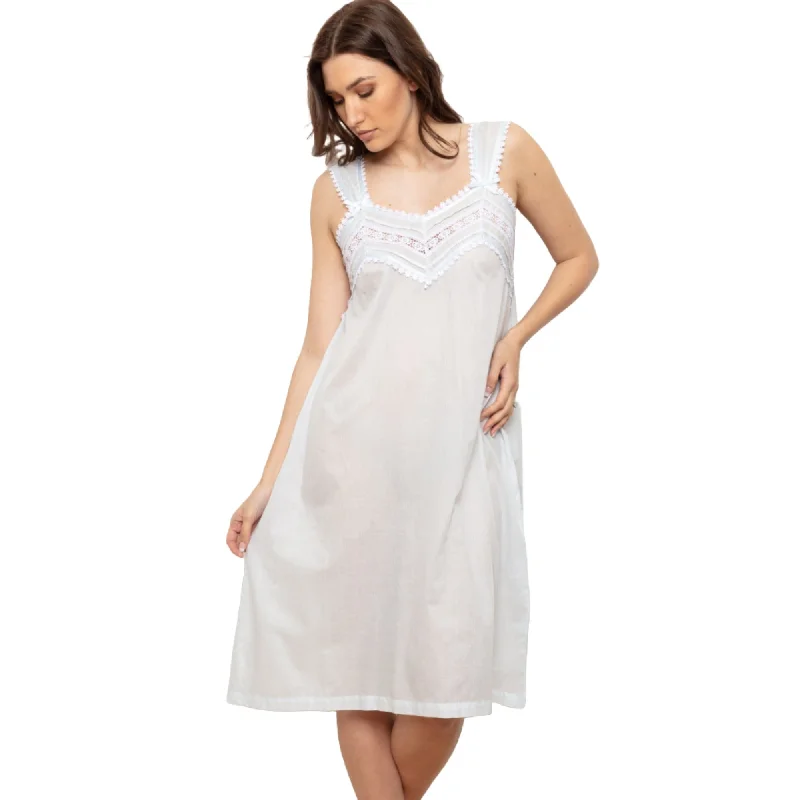 Cottonreal Women's RAZA Deluxe Co Voile Soft Nightdress