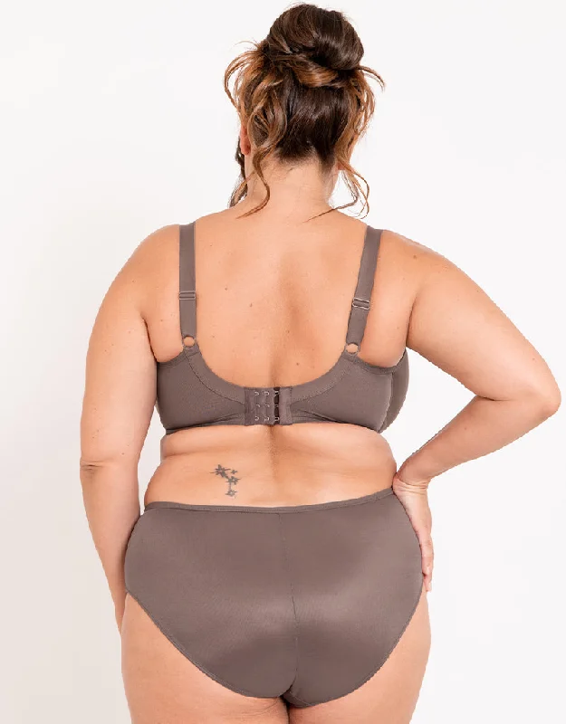 Adella Athena Full Cup Side Support Bra Taupe