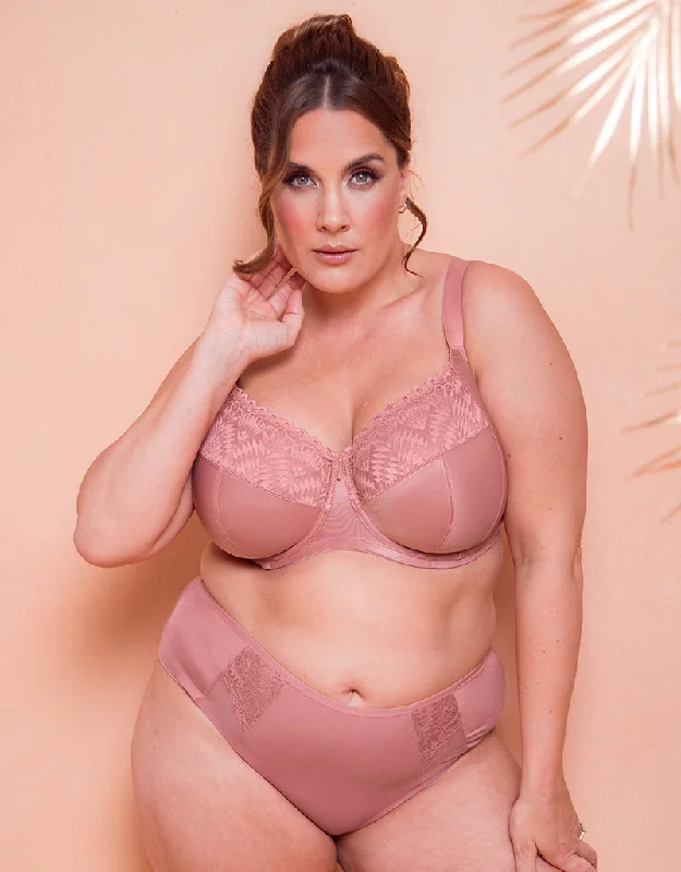 Adella Athena Full Cup Side Support Bra Rose