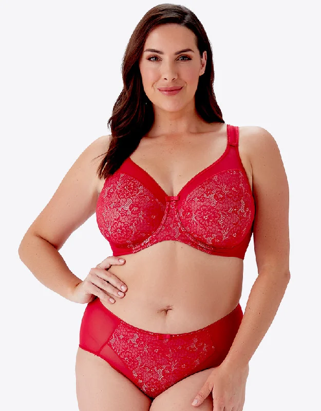 Berlei Beauty Minimiser Bra Passion Red