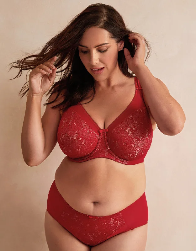 Berlei Beauty Minimiser Bra Passion Red