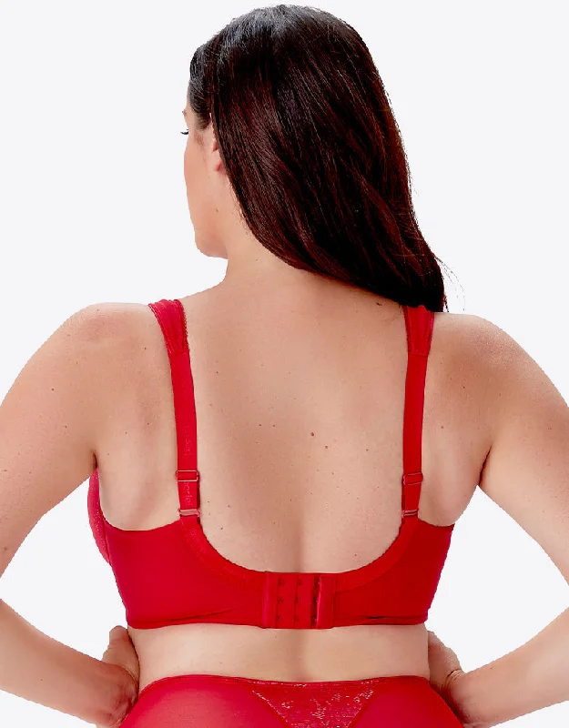 Berlei Beauty Minimiser Bra Passion Red