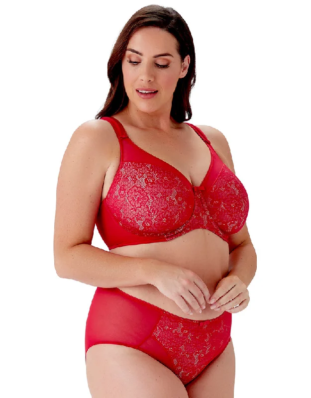 Berlei Beauty Minimiser Bra Passion Red