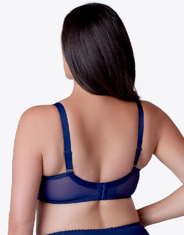 Berlei Embrace Full Cup Side Support Bra Deep Blue