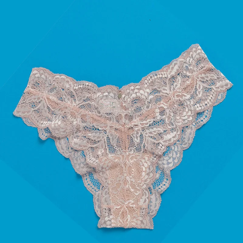 Clo: Fortuna Lace Cheeky Boyshort - Rosa Cuarzo