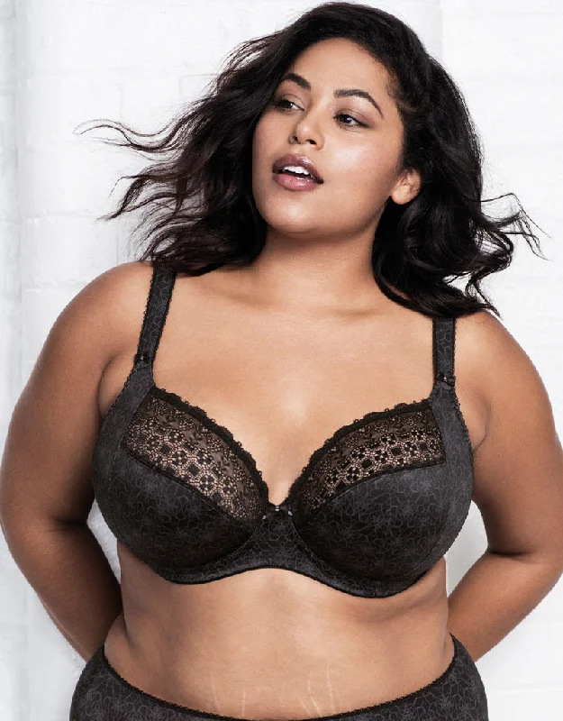 Elomi Kim Plunge Bra Black