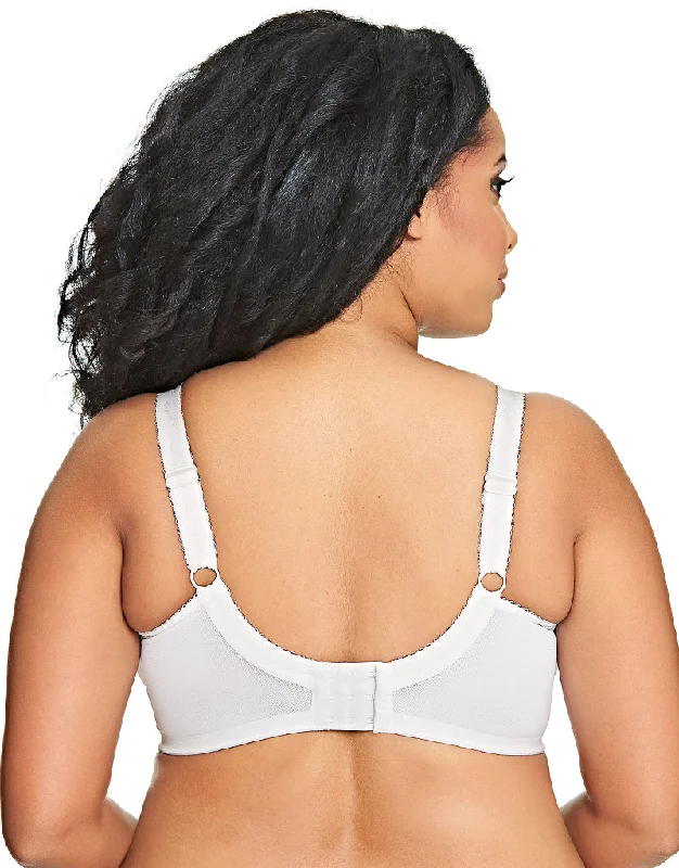 Goddess Keira Balconette Bra White