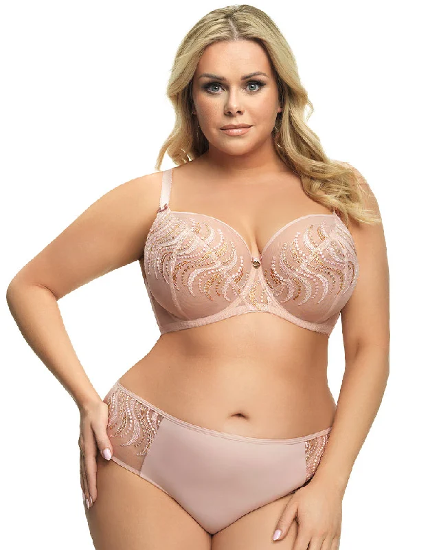 Gorsenia Destiny Balconette Bra Powder Pink