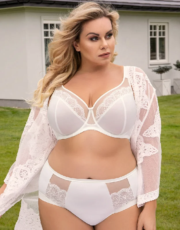 Gorsenia Luisse Full Cup Bra Cream