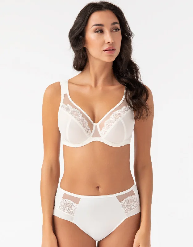 Gorsenia Luisse Full Cup Bra Cream