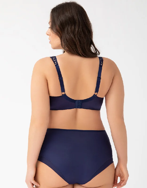 Gorsenia Luisse Full Cup Bra Navy