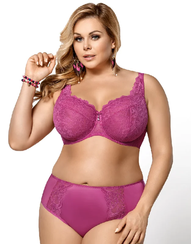 Gorsenia Madera Full Cup Bra Fuchsia Pink