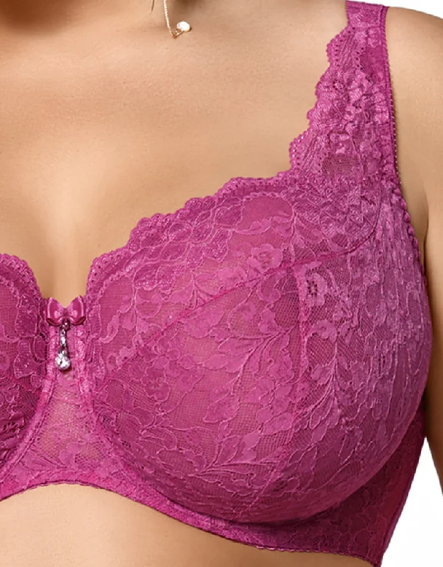 Gorsenia Madera Full Cup Bra Fuchsia Pink