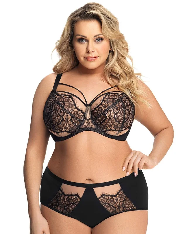 Gorsenia Memphis Full Cup Bra Black