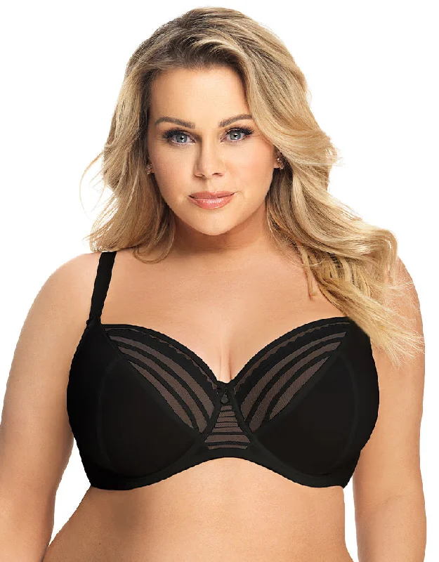 Gorsenia Tivoli Full Cup Bra Black