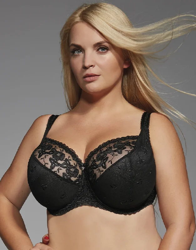 Kris Line Brillant Balconette Bra Black