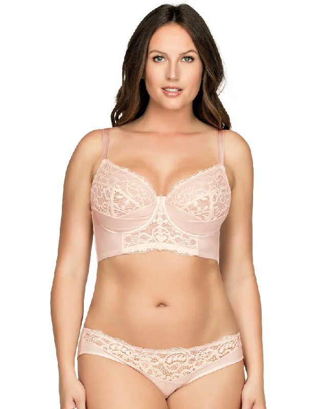 Parfait Cora Longline Balconette Bra Pale Blush