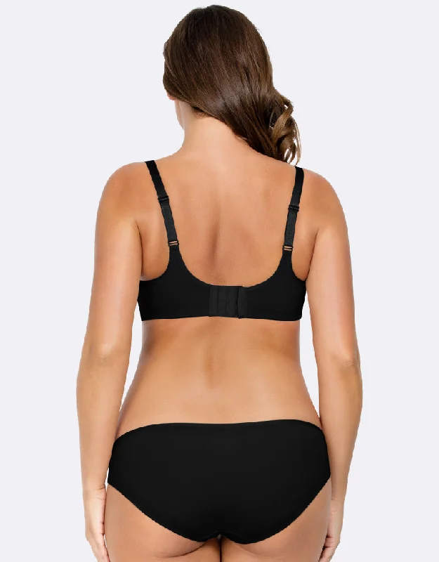 Parfait Enora Minimizer Full Cup Bra Black