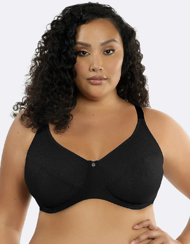 Parfait Enora Minimizer Full Cup Bra Black