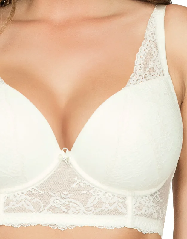 Parfait Sandrine Plunge Longline Bra Ivory