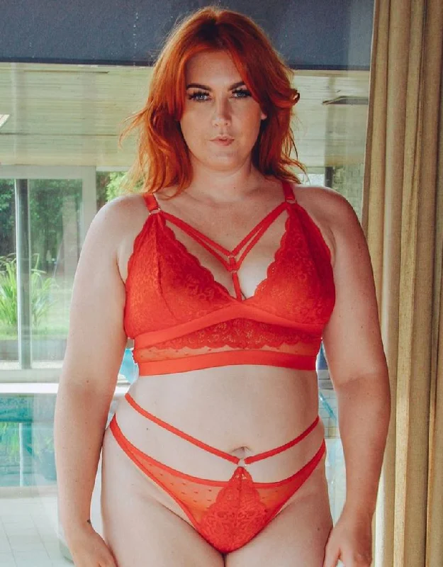 Rougette by Tutti Rouge Brooke Bralette True Red