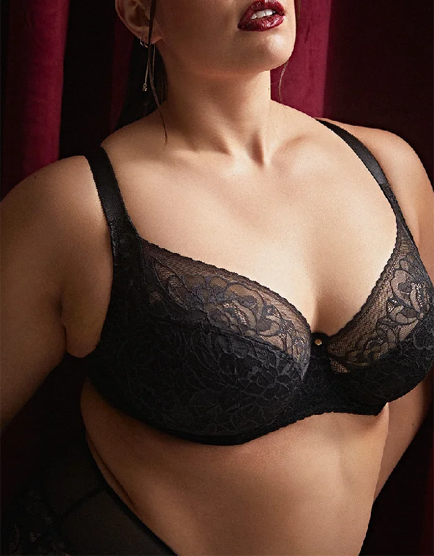 Sculptresse By Panache Dream Full Plunge Bra Black