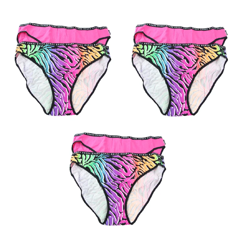 6 Pairs X Bonds Womens Hipster Bikini Underwear