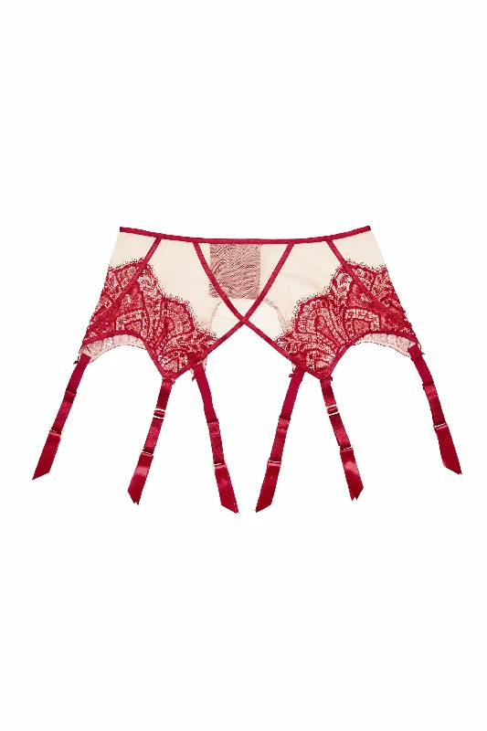 Maestra Red Suspender