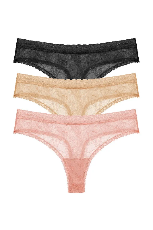 NATORI BLISS ALLURE 771303MP THONG 3-PACK