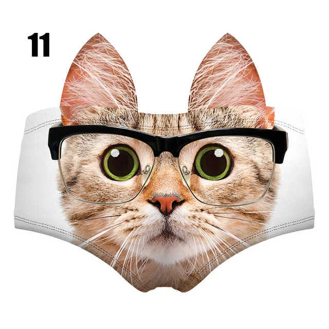 Glasses Cat / 1pcs.