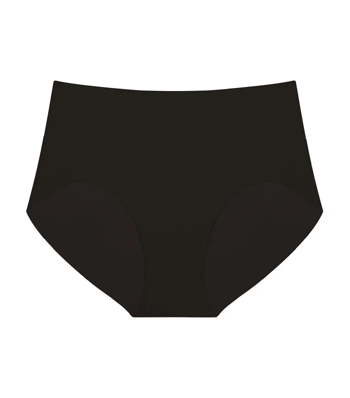 Tri-Zone Seamless Panty Black